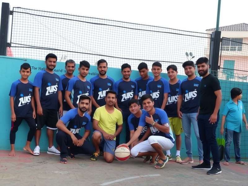 Slum Hoop King - Community Meetup Slum Hoop King community meetup in Chennai with players posing for a group photo